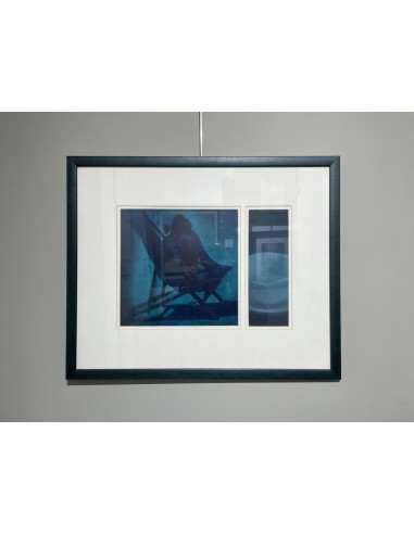 Xurxo Gómez Chao (A Coruña, 1960). Hamaca 1977. Acrílico sobre papel.