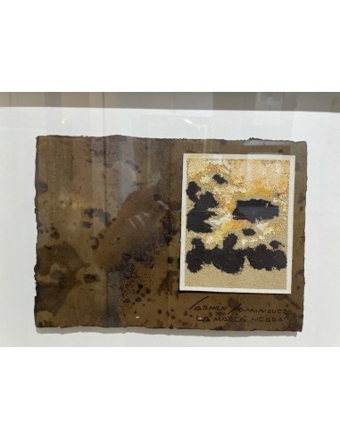Carmen Domínguez (Pontevedra, 1951). Composición. Mixta sobre cartulina.