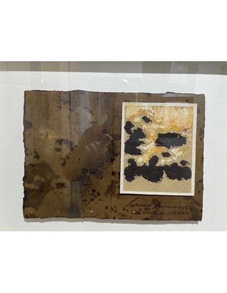 Carmen Domínguez (Pontevedra, 1951). Composición. Mixta sobre cartulina.