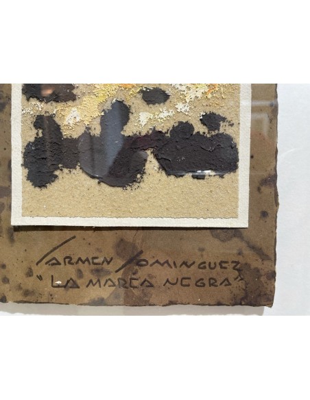 Carmen Domínguez (Pontevedra, 1951). Composición. Mixta sobre cartulina.
