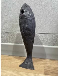 Miguel Couto (Malpica, 1971). Sardina. Bronce a la cera perdida