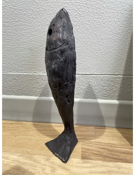 Miguel Couto (Malpica, 1971). Sardina. Bronce a la cera perdida