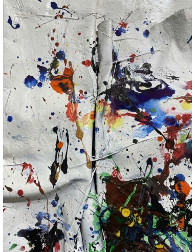 Omú, Oscar Costas (Coruña 1972). It's a beautiful day. Mixta sobre lienzo.