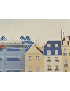 Manuel Tarazona (Madrid, 1937). Centro Cultural Pompidou. Grabado. 2