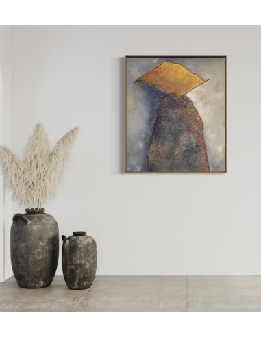 Carmen Domínguez (Pontevedra, 1951). Composición. Mixta sobre lienzo.