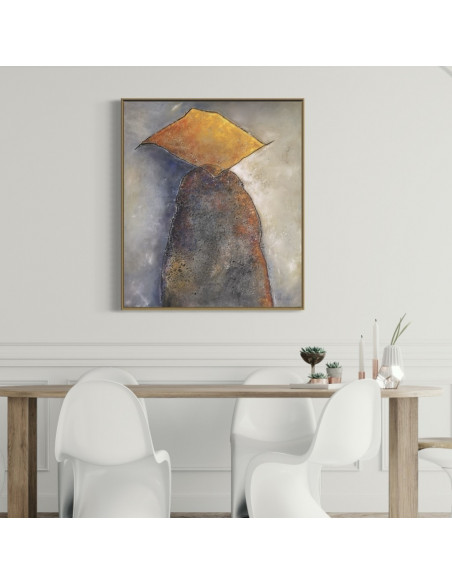 Carmen Domínguez (Pontevedra, 1951). Composición. Mixta sobre lienzo.
