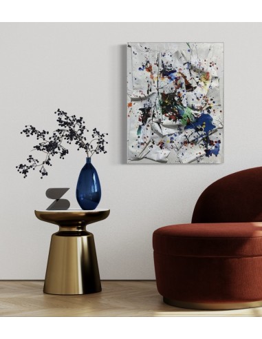 Omú, Oscar Costas (Coruña 1972). It's a beautiful day. Mixta sobre lienzo.