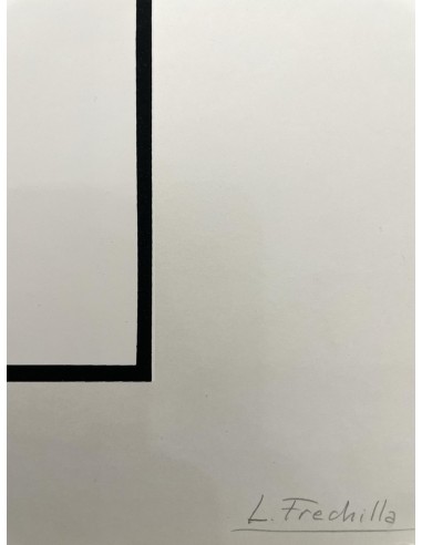 Lorenzo Frechilla. (Valladolid, 1927 - Madrid, 1990). Composición. Litografía.